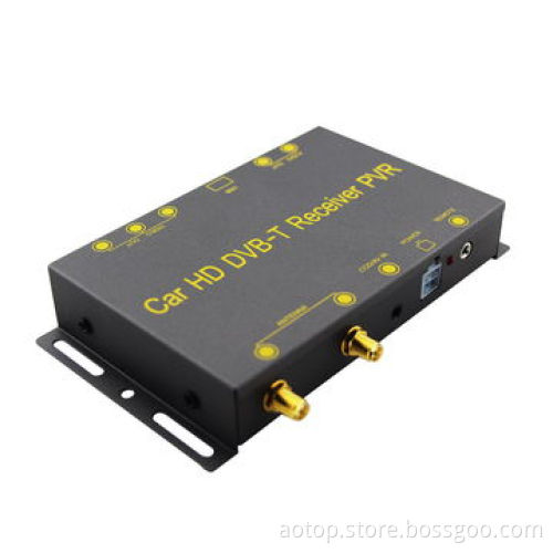Car 1080P DVB-T Set Top Tuner for Europe, Supports 250km/H, Full HD 1,080P, USB Record, PVR